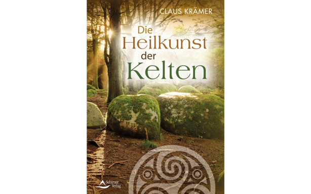 *Die Heilkust der Kelten Buchcover mit dem Titel „Die Heilkunst der Kelten“ und keltischen Symbolen.